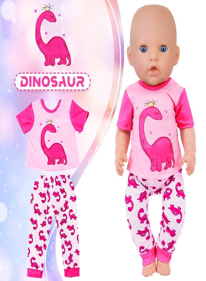 UNICORN ELEMENT 5 Set Baby Doll Clothes for 14-18 Inch Dolls，14-16 Inch Doll Accessories with Short Sleeves for New Born Baby Dolls（No Doll） - Image 5